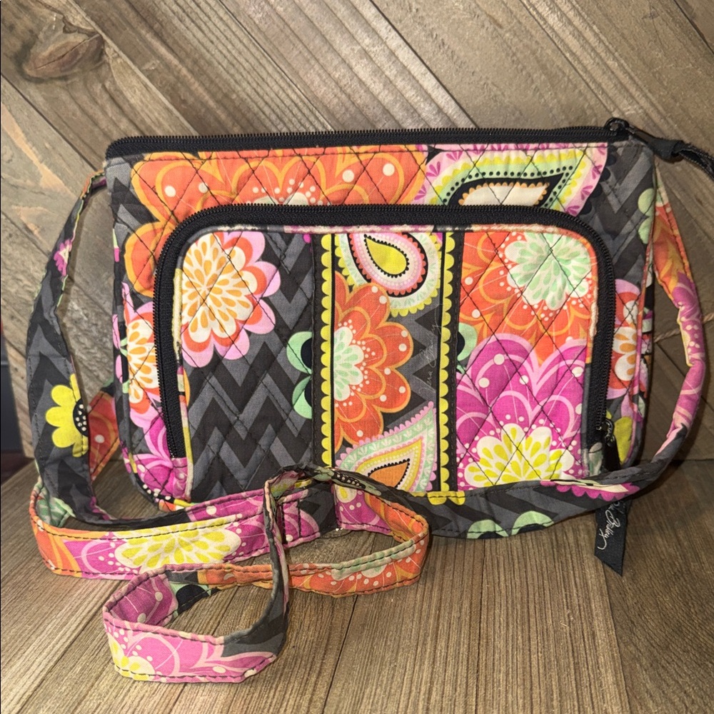 Vera Bradley Multicolor Floral Crossbody Bag